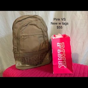 Victoria Secret pink backpack